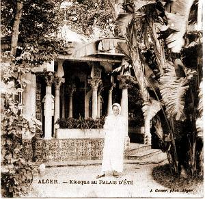 ALGER- KIOSQUE PALAIS D'ETE